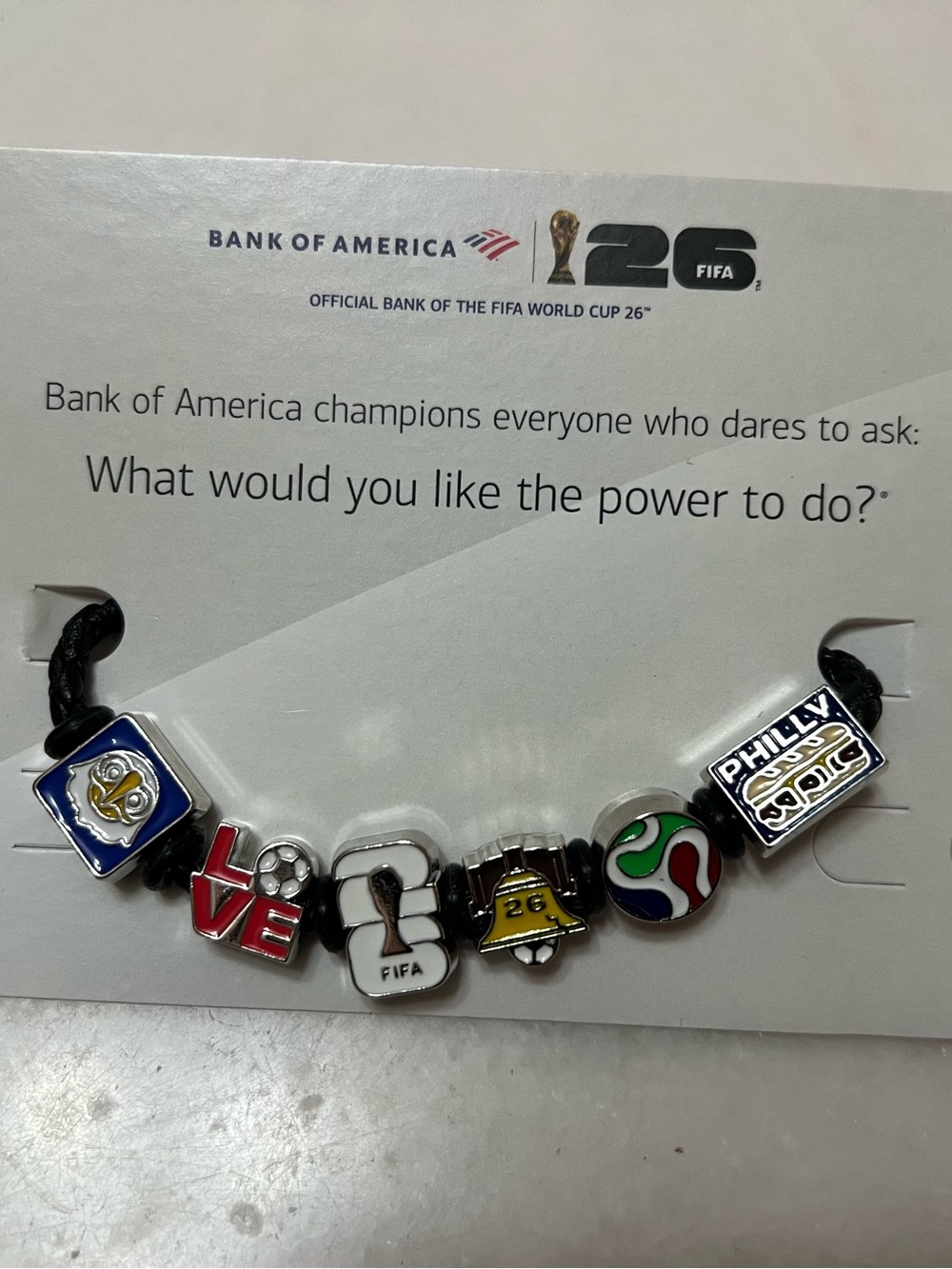 SOLD - Rare FIFA World Cup 2026 charm Bracelet - Limited Edition - Picture 4 of 4